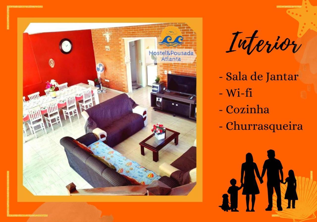 Hostel & Pousada Atlanta Peruíbe Dış mekan fotoğraf